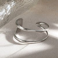 Bracelets Cuff en Acier Inoxydable 304 pour Femmes - Diamètre Intérieur de 2-1/8 pouces — Bracelet Femme
