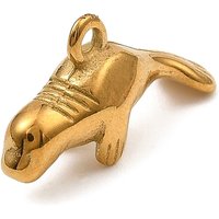 Ocean Theme Rhinoceros Charm in 304 Stainless Steel