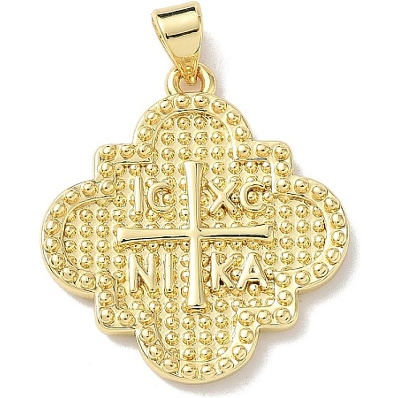 Charms en laiton en forme de feuille, plaqué or 18K, sans plomb ni cadmium — Breloques et pendentifs
