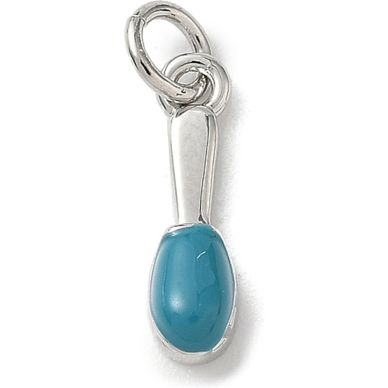 Charms en Émail de Laiton, Charms de Brosse à Dents avec Anneau — Breloques et pendentifs