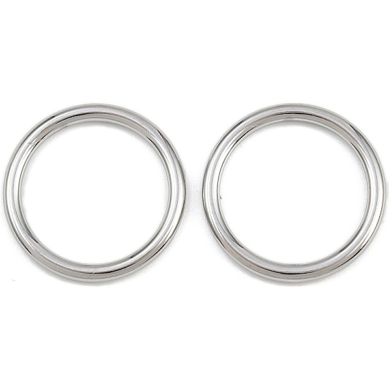 Anneaux de Liaison en Acier Inoxydable 304, Ronds Non-Tarnissants 20x2mm — Accessoires pour bijoux