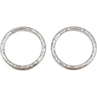 Anneaux de Liaison en Acier Inoxydable 304, Texturé, Non-Tarnissant, 22mm