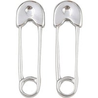 304 Stainless Steel Safety Pin Charms - 31x9x2mm