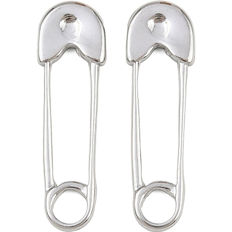 Charmes en acier inoxydable 304 - Épingles de sécurité 31x9x2mm — Breloques et pendentifs