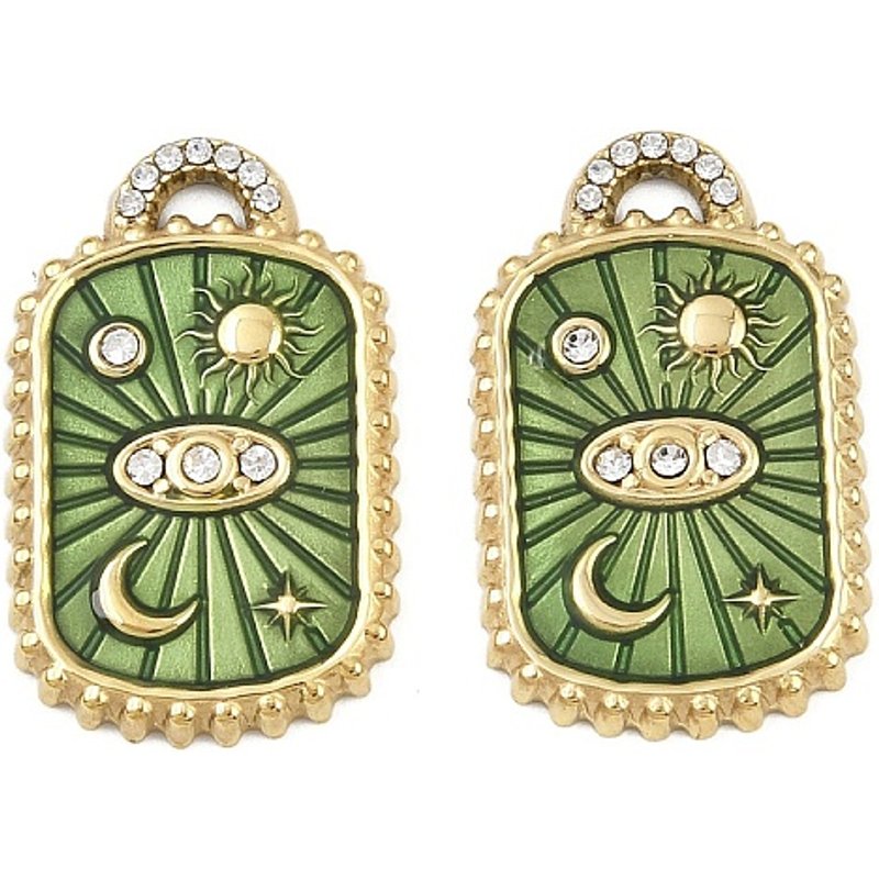 Pendentif en Acier Inoxydable 304 avec Motif Lune Étoile Soleil — Breloques et pendentifs