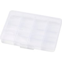 8-Grid Organizer Storage Box with Adjustable Dividers