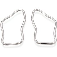 Alloy Linking Rings, Irregular Shape, Cadmium Free, Nickel Free
