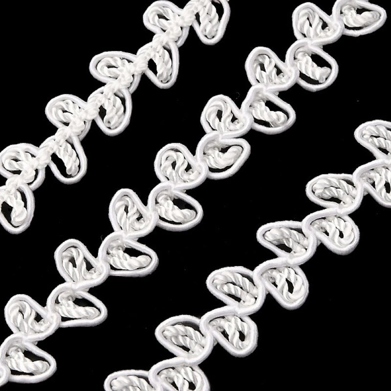 Polyester Braided Lace Ribbon for Home Decor and Accessories
