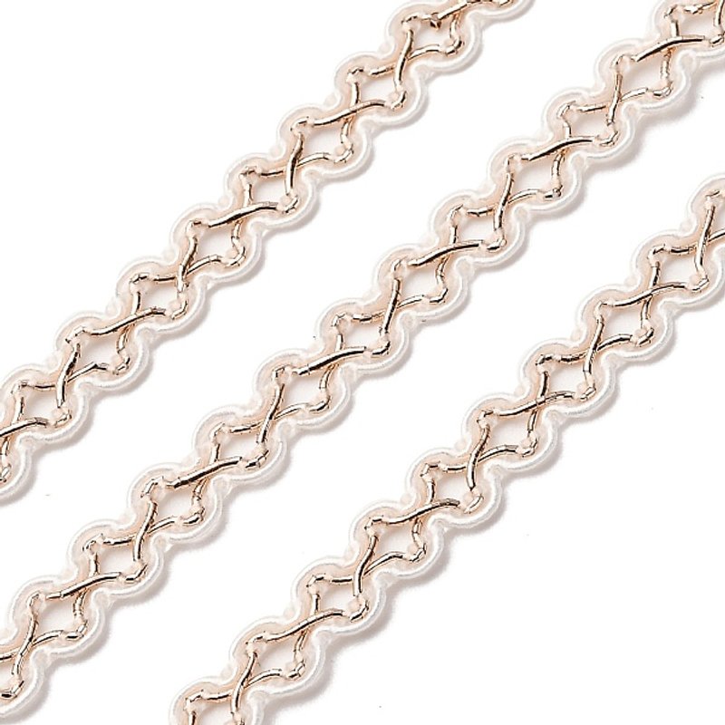 Polyester Braided Lace Ribbon for Home Decor and Garment Accessories