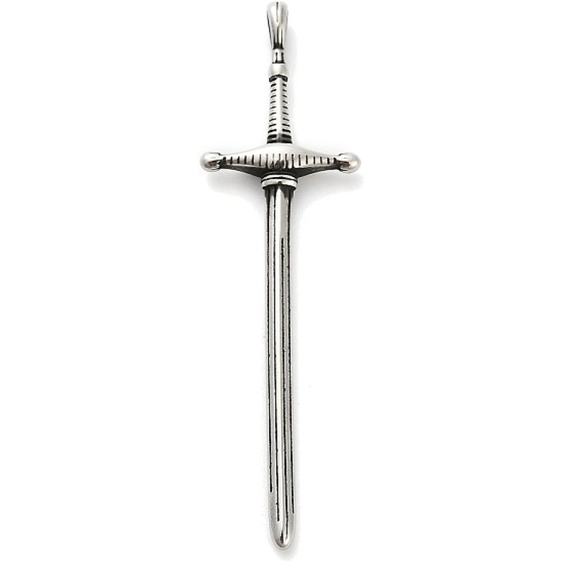 Pendentif en acier inoxydable 316, charme épée — Breloques et pendentifs