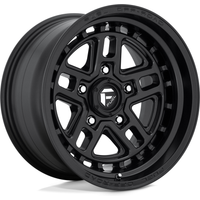 Roues Fuel D667 Nitro Noir Mat - 17x9 - Motif de boulons 5x127