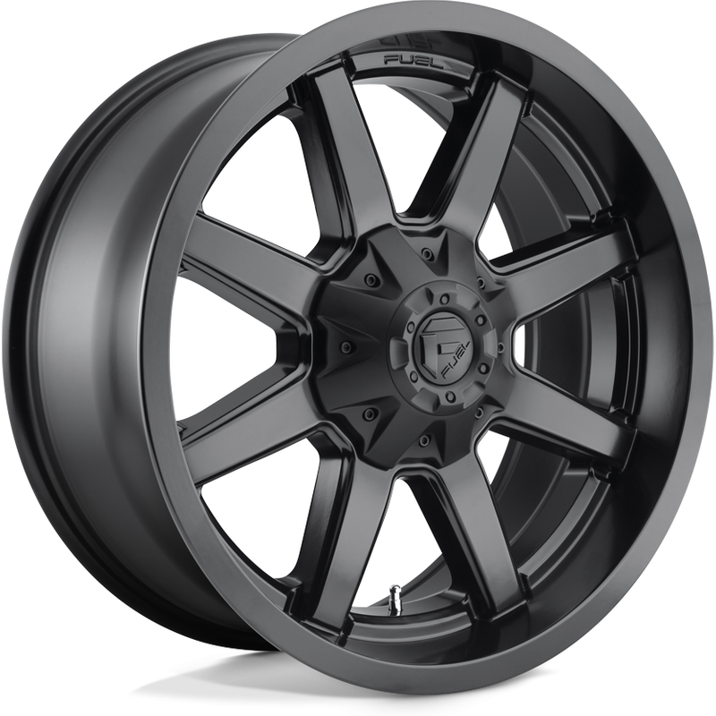 Fuel D436 Maverick Satin Black 20x9 Rims 5x139.7 Bolt Pattern — Wheels & Rims