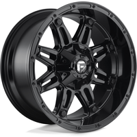 Roues Fuel D625 Hostage Noir Brillant - 20x9 - Motif de 5x114.3