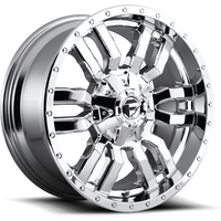 Fuel D631 Sledge Chrome Wheels - 20x9 - 8x180 Bolt Pattern — Wheels & Rims