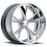 Foose F201 Nitrous Polished Wheels - 17x7 - 5x120.65 Bolt Pattern — Wheels & Rims