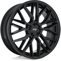 Roues Niche M224 Gamma Noir Brillant 18x8 - Motif de 5x120 — Roues et jantes