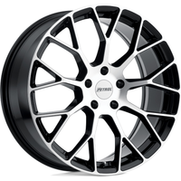 Petrol P2B Gloss Black Wheels - 17x8 - 5x108 Bolt Pattern - 40 Offset