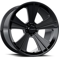 American Muscle V327 Missile Gloss Black Milled Wheels - 20x11 — Wheels & Rims