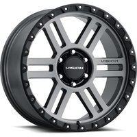 Roues Vision Off Road 354 Manx 2 Gray - 20x9 - 6x135 - 12 Offset — Roues et jantes