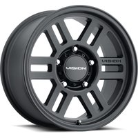 Roues Vision Off Road 355 Manx Overland Satin Black - 15x7.5 - 5x120.65 — Roues et jantes