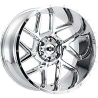 Jante Vision Off Road 360 Sliver Chrome 20x10 6x135 -25 Offset — Roues et jantes