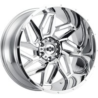 Roues Vision Off Road 361 Spyder Chrome - 20x12 - 6x135 -51 Offset — Roues et jantes