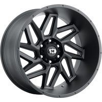 Roues Vision Off Road 361 Spyder Noir Satin - 20x12 - 6x135 — Roues et jantes