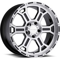 Roues Vision Off Road 375 Warrior Van Chrome - 16x6.5 - 5x130
