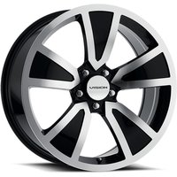 Vision Roue Shaker Machined Black - 20x10 - 5x114.3 - 35 Offset