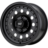 American Racing AR62 Outlaw II Satin Black Wheels - 15x10 -38 Offset — Wheels & Rims