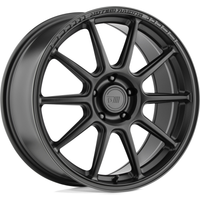 Motegi Racing MR140 SS10 Satin Black 17x7 Wheels - 5x114.3 Bolt Pattern — Wheels & Rims