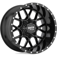 Roues Moto Metal MO986 Siege Noir Brillant - 20x12 - 5x127 -44
