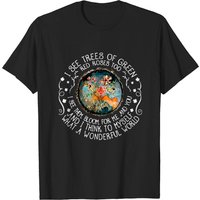 T-shirt I See Trees Of Green Red Roses Too pour hommes