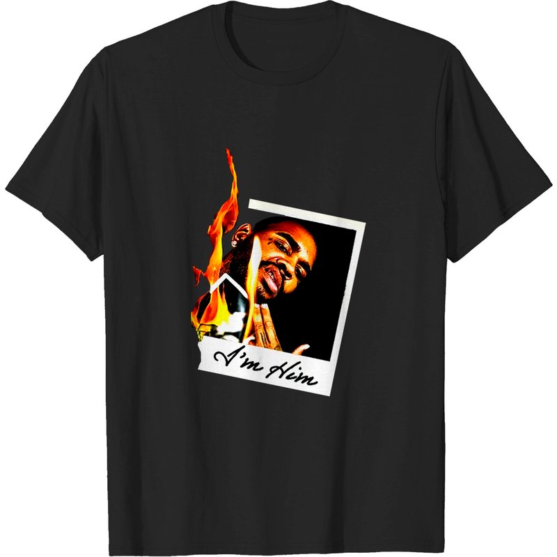 T-shirt unisexe Kevin Gates : Flamme Polaroid pour hommes — T-shirts pour hommes