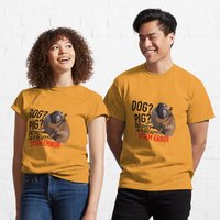 T-shirt Dog Pig Captcha The Mitchells Vs The Machines pour hommes — T-shirts pour hommes