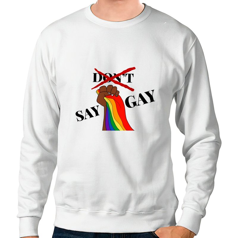 Sweatshirts Classiques de Protestation Ne Dites Pas Gay pour Unisexe — Sweats à capuche pour hommes