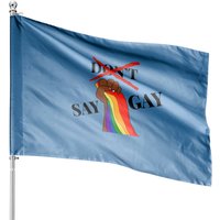 Drapeaux de Maison Classiques Protestation Ne Dites Pas Gay — Drapeaux décoratifs