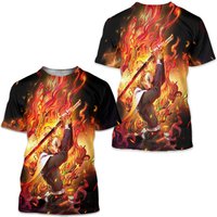 Demon T-shirt for Kids - 3D Design Casual Short Sleeve