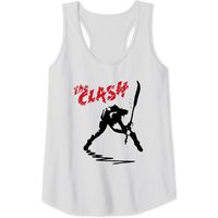 The Clash Men's Tank Tops in Dark Grey
