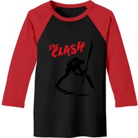 The Clash Men's Baseball Tees Black/Red