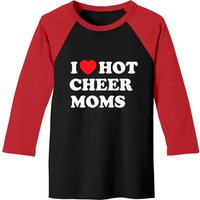 Cheer Mom Baseball Tee for Men - Black/Red