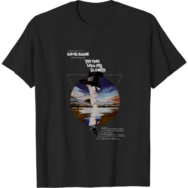 Studiocanal Unisex Tee: The Man Who Fell To Earth — Mens T Shirts