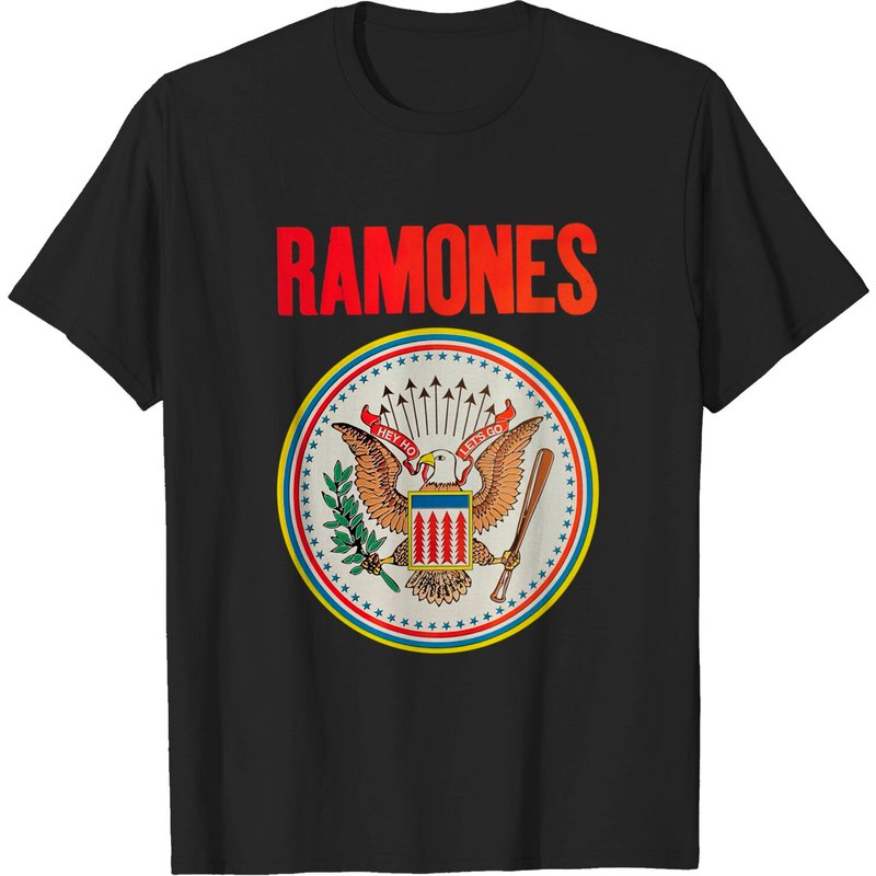 T-shirt unisexe Ramones : Sceau en pleine couleur pour hommes — T-shirts pour hommes