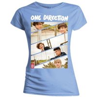 T-shirt Sliced pour hommes One Direction en noir — T-shirts pour hommes
