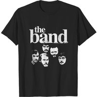 T-shirt unisexe The Band : Heads pour hommes en noir