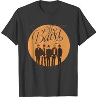 T-shirt unisexe The Band : Logo circulaire pour hommes en noir
