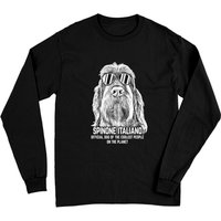 T-shirt à manches longues officiel du chien Italien Spinone pour unisexe