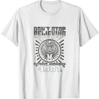 T-shirt à manches longues pour hommes Journey Rock Band Don't Stop Believin — T-shirts pour hommes
