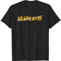 T-shirt Heat Waves de Glass Animals pour hommes en noir