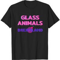 T-shirt Glass Animals Dreamland pour hommes en noir